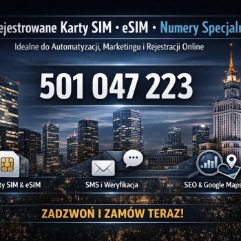 Ogłoszenie - premium sim, executive sim, platinum sim, karta sim premium, karta sim vip, zarejestrowane karty sim polska