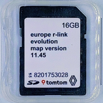 Ogłoszenie - NOWOŚĆ! Karta SD - Mapy 1145 Renault RLink Tom Tom