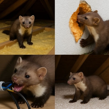 Ogłoszenie - Usługi dezynfekcji po kunach, tel. 504-746-203, Wrocław, cennik Czyszczenie strychu, poddasza po kunie