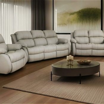 Ogłoszenie - Nowoczesny komplet Reglainer, 100% skóra naturalna, różne funkcje do wyboru