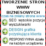 Ogłoszenie - Wykonanie strony internetowej dla firmy Poznań
