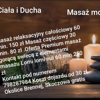 Ogłoszenie - Oferuje masaz mobilny