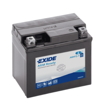 Ogłoszenie - Akumulator motocyklowy Exide AGM Ready AGM12-7 – 12V 6Ah 100A