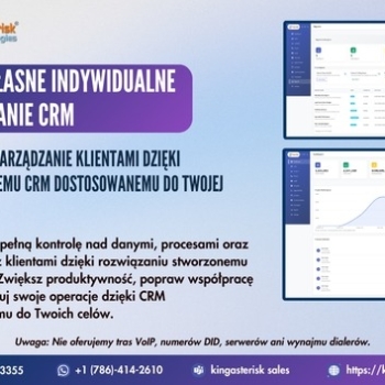 Ogłoszenie - Tworzenie systemów CRM na zamówienie - Wrocław - 1,00 zł