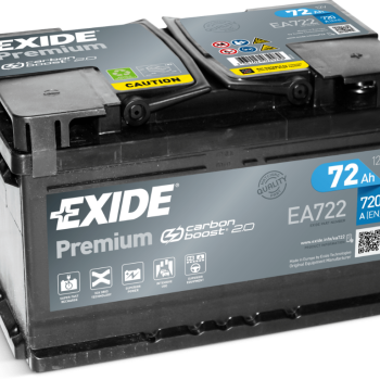 Ogłoszenie - Akumulator 72Ah 720A Exide Premium PRAWY PLUS - Ciechanów - 439,00 zł
