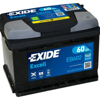 Ogłoszenie - Akumulator 60Ah 540A EN Exide Excell PRAWY PLUS - Ciechanów - 339,00 zł
