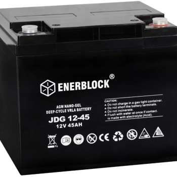 Ogłoszenie - Akumulator 45Ah 12V Enerblock AGM GEL Hybrid JDG12-45 - Podkarpackie - 380,00 zł