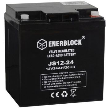 Ogłoszenie - Akumulator 24Ah 12V Enerblock AGM JS12-24 - Podkarpackie - 230,00 zł