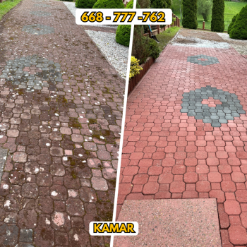 Ogłoszenie - Mycie & Impregnacja - Mycie Kostki Brukowej | Mycie Elewacji | Mycie Dachu | Gorąca woda 120°C | 350 BAR | Firma KAMAR