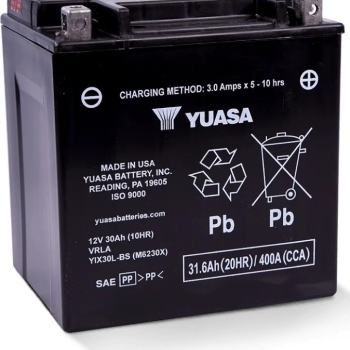 Ogłoszenie - Akumulator 31,6Ah 400A motocyklowy YUASA YIX30L-BS AGM