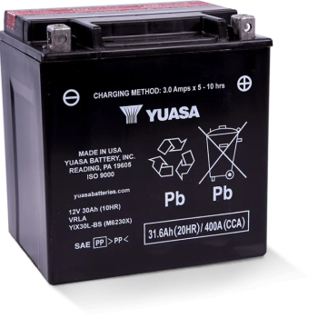 Ogłoszenie - Akumulator motocyklowy YUASA YIX30L-BS AGM 31,6Ah 400A