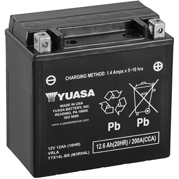Ogłoszenie - Akumulator motocyklowy YUASA YTX14-BS AGM 12,6Ah 200A - Tarnobrzeg - 340,00 zł