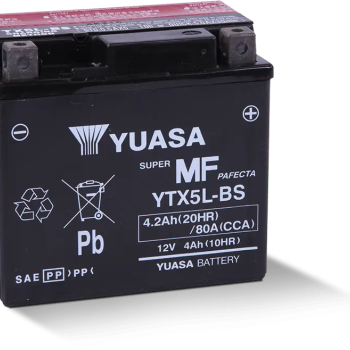 Ogłoszenie - Akumulator motocyklowy YUASA YTX5L-BS AGM 4,2Ah 80A