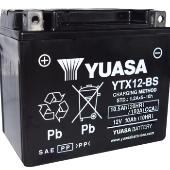 Ogłoszenie - Akumulator motocyklowy YUASA YTX12-BS AGM 10,5Ah 180A - 240,00 zł