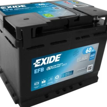 Ogłoszenie - Akumulator 60Ah 640A Exide Start Stop EFB PRAWY PLUS - Ciechanów - 479,00 zł