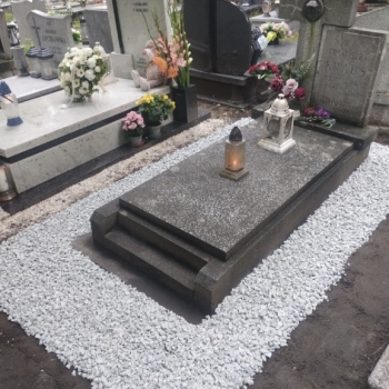 Ogłoszenie - Pomnik zapadnięty, grób przechylony, tel. 504-746-203, zakład kamieniarski podnosi pomniki, Oleśnica, Oława, Trzebnica, - Wrocław