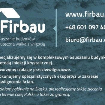 Ogłoszenie - Profesjonalne izolacje piwnic fundamentów budynków iniekcja krystaliczna - Mysłowice - 20,00 zł