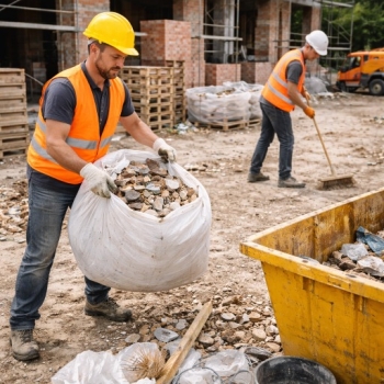 Ogłoszenie - Posprzątanie placu budowy, Wrocław, cennik, wywóz, tel. 504-746-203,  pozostałości bo budowie