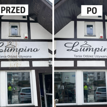 Ogłoszenie - Mycie kostki brukowej, mycie elewacji, mycie fotowoltaiki - Toruń - 10,00 zł