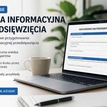 Ogłoszenie - Szkolenie z karty informacyjnej przedsięwzięcia, tel. 504-746-203, nauka, induwidualne konsultacje i pomoc