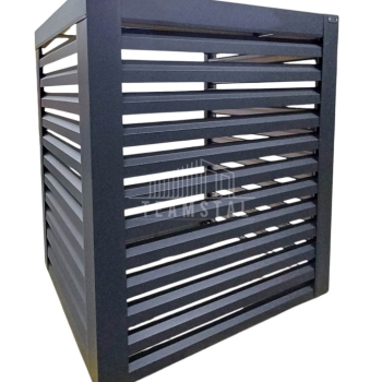 Ogłoszenie - Osłona klimatyzatora – pompy ciepła 100x60x160 cm antracyt TS1218