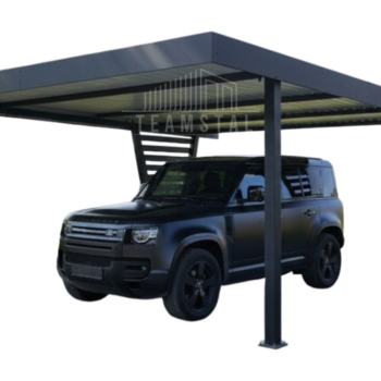 Ogłoszenie - Carport V PREMIUM 4,5x5m - Wypełnienie panelami - Wiata samochodowa - antracyt TS1256 - Jastrzębie-Zdrój - 16 100,00 zł