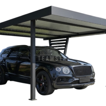 Ogłoszenie - Carport V PREMIUM 4x4,7m - Wypełnienie panelami - Wiata samochodowa - antracyt TS1260 - Koszalin - 14 650,00 zł