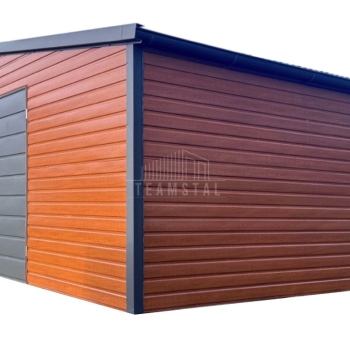 Ogłoszenie - Schowek - domek ogrodowy 6x4,5m - drzwi - okno - rynny - złoty dąb - drewnopodobny - dach dwuspadowy - rynny TS1159 - Jelenia Góra - 12 450,00 zł