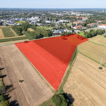 Ogłoszenie - Atrakcyjny teren inwestycyjny pod zabudowę usługową o powierzchni 3,291 ha w Oświęcimiu - Małopolskie - 8 900 000,00 zł