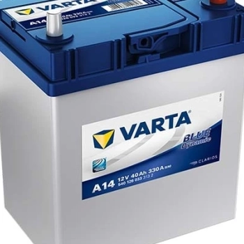 Ogłoszenie - Akumulator VARTA Blue Dynamic A14 40Ah 330A EN P+ Japan - Wielkopolskie - 320,00 zł