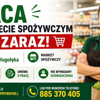 Ogłoszenie - Kasjer Sprzedawca - Wrocław