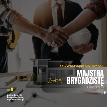 Ogłoszenie - praca Niemcy, pracownik ogólnobudowlany, stany surowe, umowa lub B2B - Zagranica - 155,00 zł
