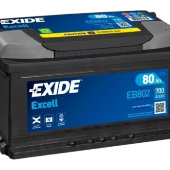Ogłoszenie - Akumulator 80Ah 700A EB802 Exide Excell - Swarzędz - 439,00 zł