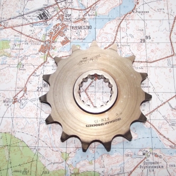 Ogłoszenie - KTM 525/450 zebatka przod 520 Ironman 15z nowa - Gniezno - 120,00 zł