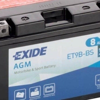 Ogłoszenie - Akumulator MOTO 8Ah 110A EXIDE ET9B-BS L+ - Września - 130,00 zł
