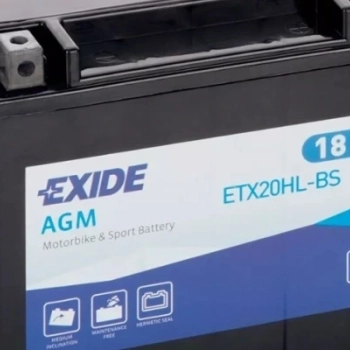 Ogłoszenie - Akumulator MOTO 18Ah 270A EXIDE ETX20HL-BS P+ - Września - 255,00 zł