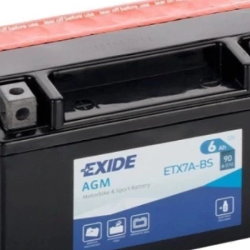 Ogłoszenie - Akumulator MOTO 6Ah 90A EXIDE ETX7A-BS L+ - Września - 115,00 zł