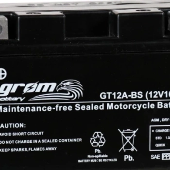 Ogłoszenie - Akumulator motocyklowy 10Ah 180A GROM GT12A-BS YT12A-BS L+ - Swarzędz - 185,00 zł