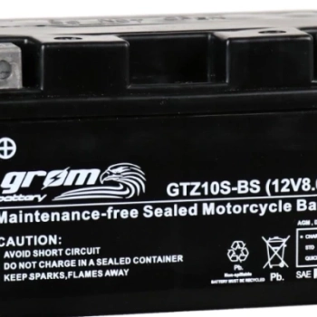 Ogłoszenie - Akumulator motocyklowy 8.6Ah 160A GROM GTZ10S-BS YTZ10S-BS L+ - Wielkopolskie - 160,00 zł