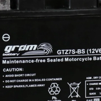 Ogłoszenie - Akumulator motocyklowy 6Ah 120A GROM GTZ7S-BS YTZ7S-BS P+ - Swarzędz - 140,00 zł