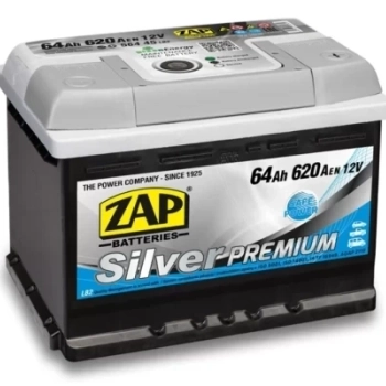 Ogłoszenie - Akumulator 64Ah 620A ZAP Silver Premium - Wielkopolskie - 330,00 zł