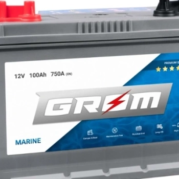 Ogłoszenie - Akumulator Grom Marine 100Ah 750A M31-DC - Swarzędz - 600,00 zł
