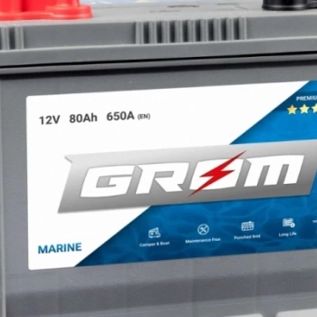Ogłoszenie - Akumulator Grom Marine 80Ah 650A M31-DC - Swarzędz - 460,00 zł