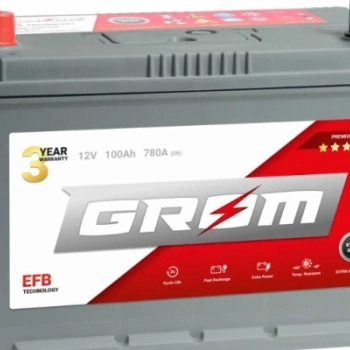 Ogłoszenie - Akumulator Grom EFB Start Stop 100Ah 780A japan L+ - Wielkopolskie - 680,00 zł