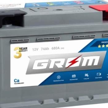 Ogłoszenie - Akumulator GROM Premium 74Ah 680A - Swarzędz - 490,00 zł