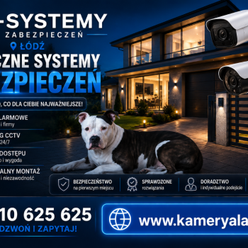 Ogłoszenie - Montaż Kamer Monitoringu Łódź | Monitoring CCTV | Kamery IP | OK-Systemy Zabezpieczeń | kameryalarm.pl