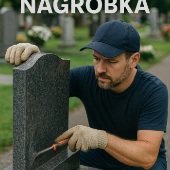 Ogłoszenie - Usługi, podnieść pomnik, grób, nagrobek — Wrocław tel. 504-746-203, cennik, poprawić, przechylony, zapadnięty, naprawa - Wrocław