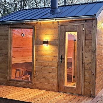 Ogłoszenie - Sauna ogrodowa - bania - domek rekreacyjny z bali - 25 000,00 zł