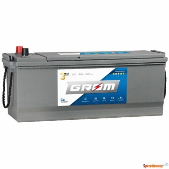 Ogłoszenie - Akumulator Grom Premium 140Ah 900A EN lewy plus - Łomża - 540,00 zł