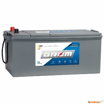 Ogłoszenie - Akumulator Grom Premium 230Ah 1300A EN lewy plus - Łomża - 770,00 zł